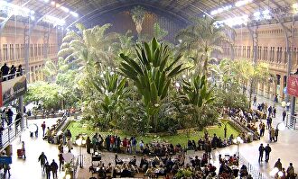 La estación de Atocha |  Georg Himmrich, Wikipedia