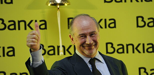 Rodrigo Rato, en la salida de Bankia a bolsa | Archivo
