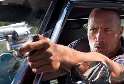 Dwayne Johnson, conocido como La roca. |  Fotograma