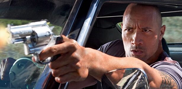 Dwayne Johnson, conocido como La roca. |  Fotograma