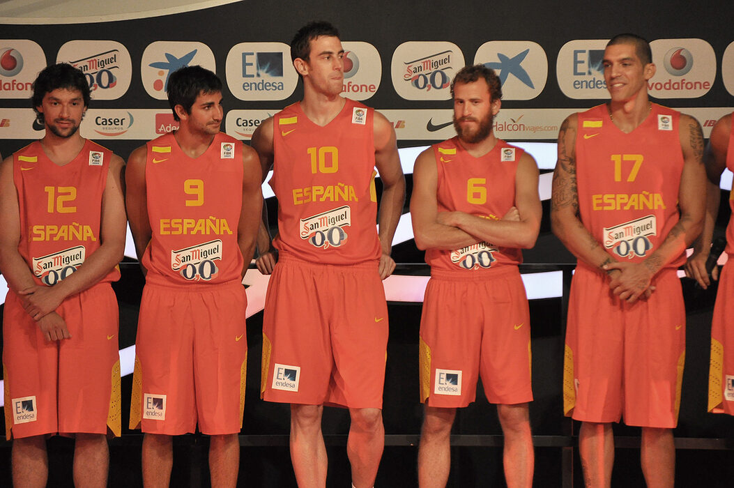 Presentación de la selección de baloncesto para el EuroBasket 2013