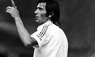 Ilie Nastase en la pista. |  Cordon Press