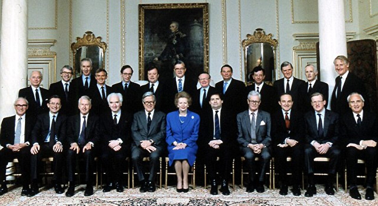 Los hombres de Margaret Thatcher Chic