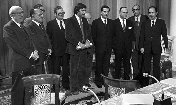 Protagonistas de los Pactos de la Moncloa |  EFE