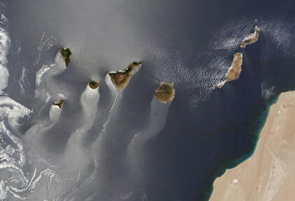 Canarias desde el espacio