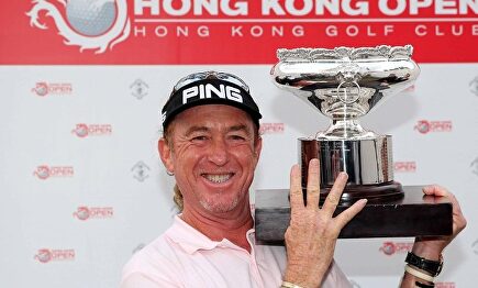 El golfista malagueño Miguel Ángel Jiménez. | Archivo