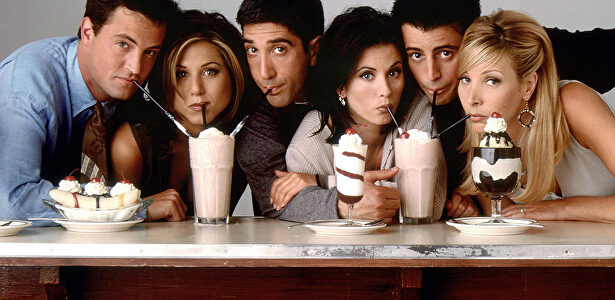 Friends, serie de los 90. |  Cartel