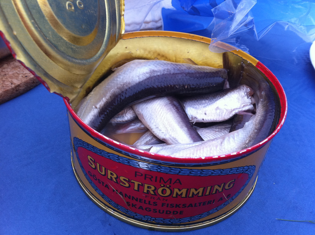 Surströmming, la delicia sueca que hace vomitar a los españoles