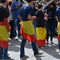 Banderas de España a modo de falda atada a la cintura. Todo un clásico en estas ocasiones.