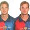 Frank y Ronald de Boer (Fútbol)Hermanos gemelos. Fueron internacionales con la selección holandesa y sus carreras deportivas fueron paralelas. Se los pudo ver por España cuando ficharon por el Barcelona en 1998.