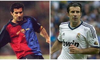 Figo jugó en el Barça y en el Madrid. | Cordon Press