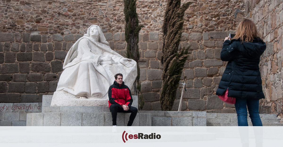 Postales Huellas De Santa Teresa En Ávila Esradio 4124