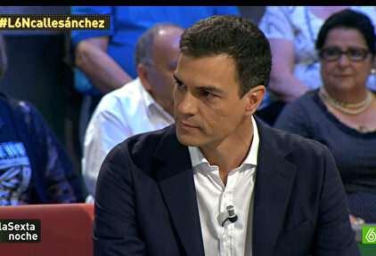 Sánchez, en un momento del programa | | La Sexta