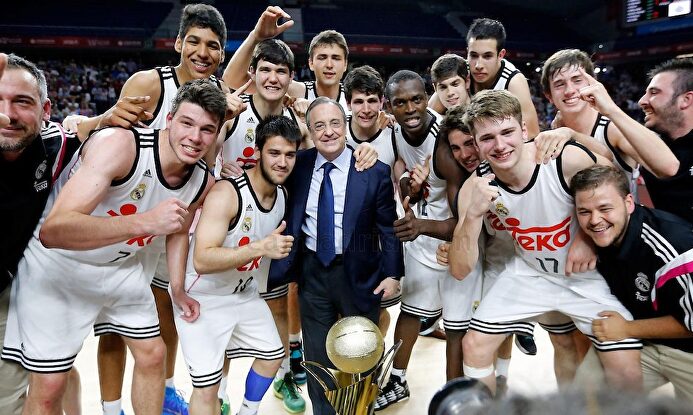 Así celebró el Real Madrid junior su título de campeón de Europa |  realmadrid.com