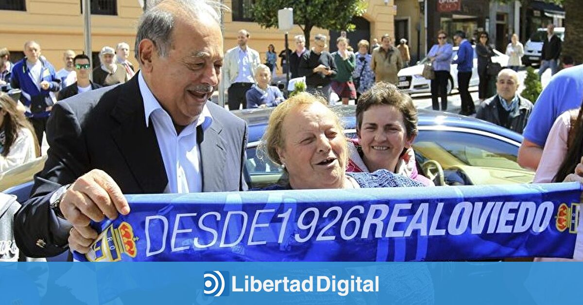 Carlos Slim, recibido como un héroe en Oviedo Libertad Digital