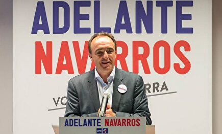 Esparza, en una imagen de archivo. |  Navarra Suma