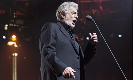 Plácido Domingo, durante una actuación. |  Cordon Press / Archivo