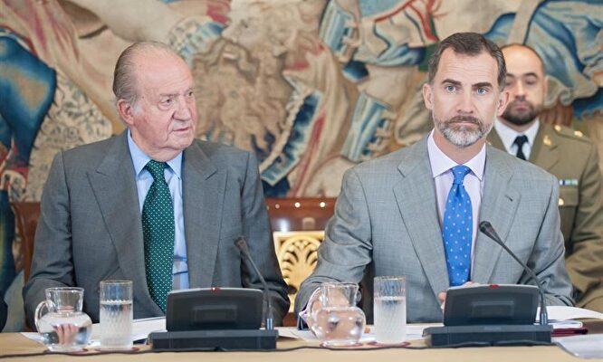 Juan Carlos y Felipe VI |  José Oliva García/Europa Press