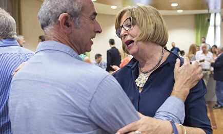 Adelaida de la Calle (dcha), exrectora de la Universidad de Málaga |  EFE