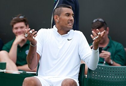 Nick Kyrgios, durante su partido ante Richard Gasquet. | Cordon Press