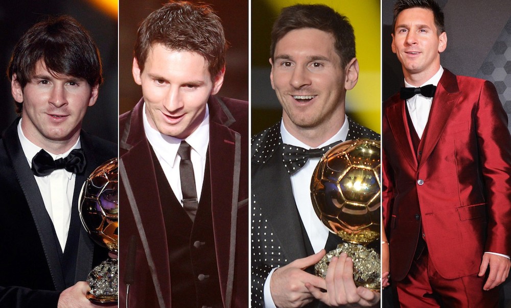 Buscar a tientas Influencia ir a buscar Messi se olvida de los trajes estrafalarios en el sorteo de la Champions -  Libertad Digital