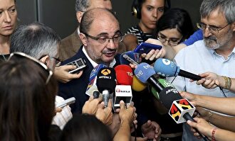 Javier Lambán. | EFE