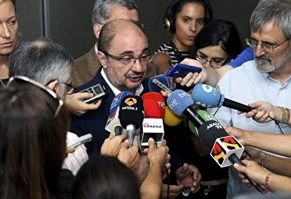 Javier Lambán. | EFE