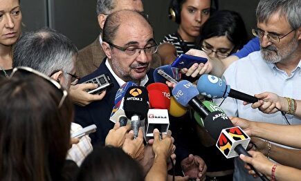 Javier Lambán. | EFE