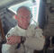Aldrin a bordo del Apolo 11