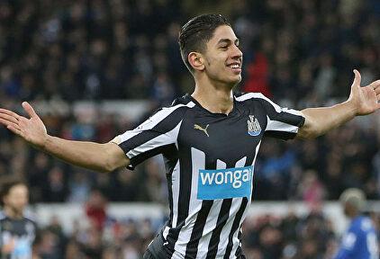 Ayoze Pérez celebra un gol con el Newcastle. |  Archivo
