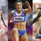 Ivet LALOVA - Athanasia PERRA -Patricia MAMONAOjo aquí. Las tres coincidieron en el Europeo de  2012. Las saltadoras de triple Perra y Mamona, y la velocista búlgara Lalova, una de las atletas femeninas que más pasiones levantan. ¿Tendrá algo que ver su apellido?