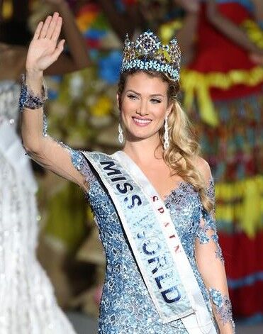 La española Mireia Lalaguna, Miss Mundo 