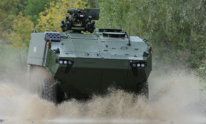 Vehículo blindado VCR 8x8 | Ministerio de Defensa