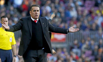 José Ramón Sandoval, entrenador del CF Fuenlabrada. | Archivo