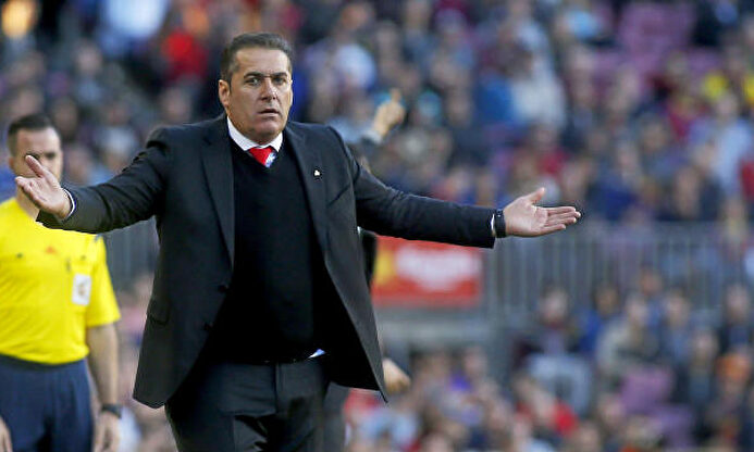 José Ramón Sandoval, entrenador del CF Fuenlabrada. | Archivo