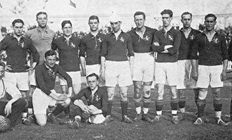 El equipo español que se enfrentó a Bélgica en Amberes. | Archivo