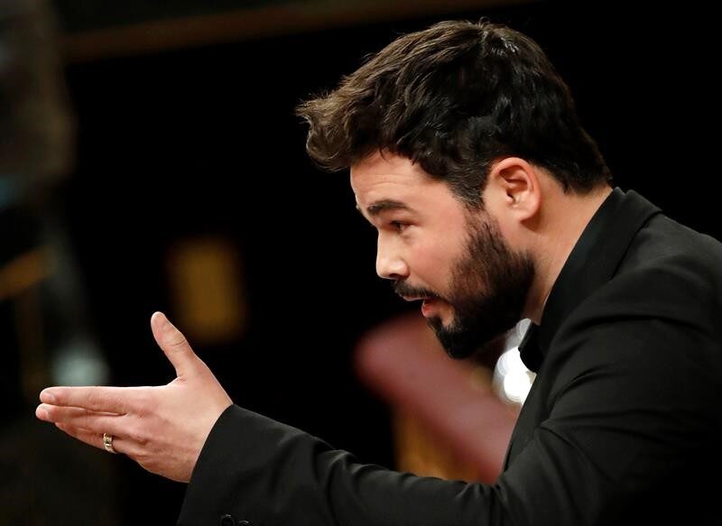 Gabriel Rufián en una imagen de archivo. |  EFE