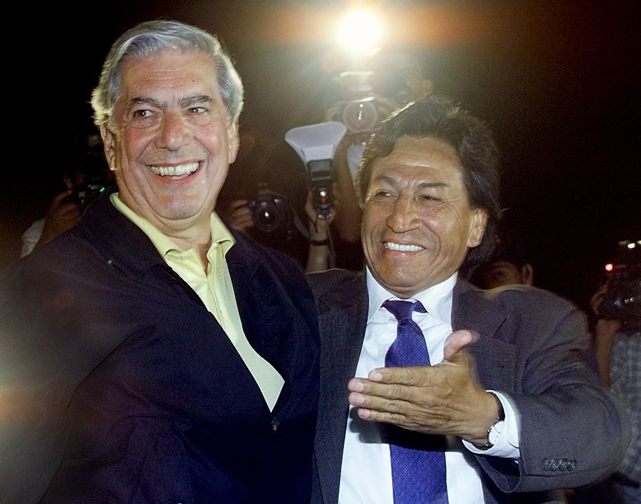 Con Alejandro Toledo, ex Presidente de Perú