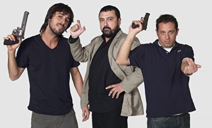 Hugo Silva, Paco Tous y Pepón Nieto. | Antena 3