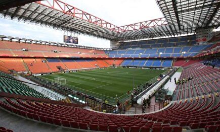 San Siro sin público. |  LD