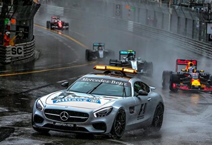 Safety Car durante el GP de Mónaco | EFE