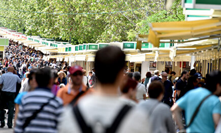 Una edición de la Feria del Libro. | David Alonso