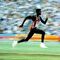 Carl Lewis (atletismo) - Los Ángeles 1984, Seúl 1988, Barcelona 1992 y Atlanta 1996Carl Lewis, durante el 200m en Los Angeles.