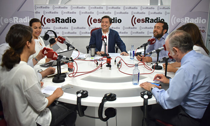 Una imagen de la tertulia de Federico |  esRadio