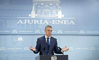 Iñigo Urkullu, lehendakari vasco. | EFE