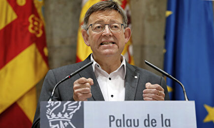 El presidente de la Comunidad Valenciana, Ximo Puig |  EFE