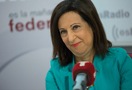 Margarita Robles, ministra de Defensa. | Sergio Sánchez M.