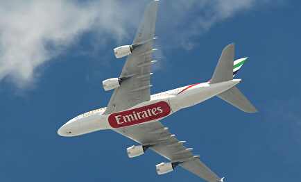 Un avión de la Aerolínea Emirates I Aerolínea Emirates |  Flickr/aceebee