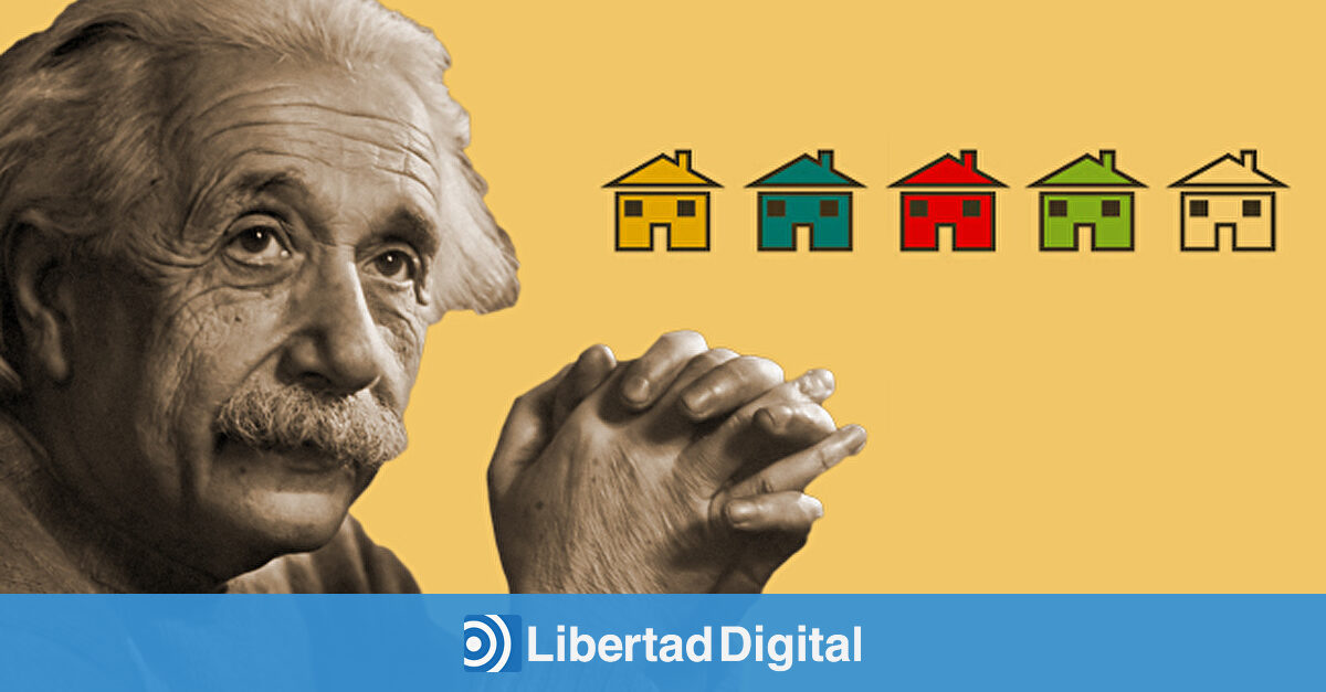 Te atreves? El acertijo de Einstein que sólo un 2% de la población resuelve  - Libertad Digital