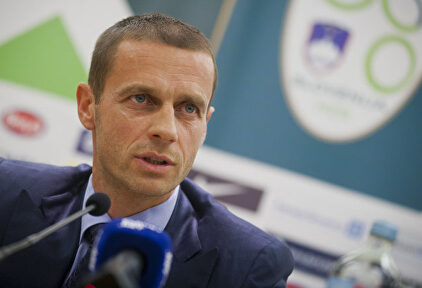 Ceferín, presidente de la UEFA. | Archivo